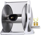 Portable Stainless Steel Wall Mount Hose Reel (Silver Hose reel) by Unknown