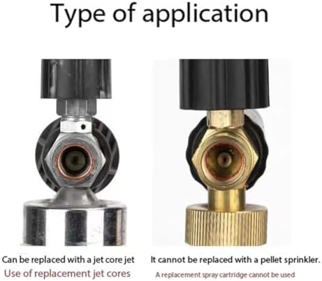 5/10PCS 0.9mm-1.5mm Orifice Foam Cannon Orifice Nozzle and Foam Manufacturer Mesh Filter Filter Kit with Cleaning Tools Foam Cannon Snow Foam Car Copper 1.25mm 10pcs - Image 4