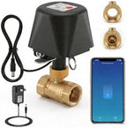 Smart Wifi Water Valve, Motorized Ball Valve, App Comtrol, Brass by CREECHWA