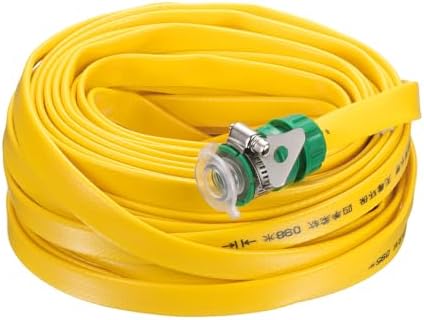 HARFINGTON Garden Hose 65ft Durable TPE Anti-Kink Water Hose Non-Expanding Flexible Yard Hose with Universal Water Connector Fittings for Outdoor Watering Cleaning House Car Wash, Yellow by HARFINGTON