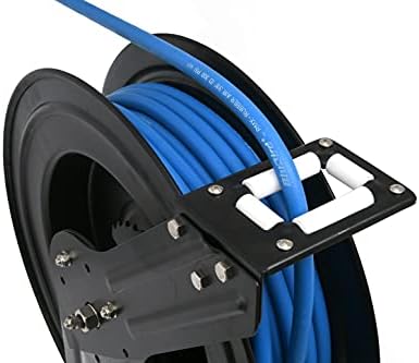 BLUBIRD BBR1250 20ga. Retractable Hose Reel with 1/2" X 50' Air Hose, 12 Point Ratcheting Gear, Next-Gen Rubber, Lightest, Strongest, Most Flexible, 300 PSI, 50F to 190F Degrees, Polyester Braided - Image 3