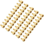 50pcs Brass Hose Barb Fittings 1/2" Hose Barb to 1/2" NPT Female by Kozelo