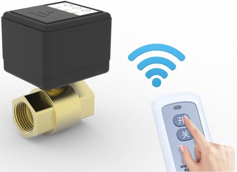 VAW Smart Wireless Shut-Off Valve for Leak Detection Systems, Battery Powered Full-Port Electric Ball Valve, 5-Year Standby, One-Touch Operation(Valve(1/2')) - Image 6