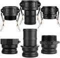 Pelopy 6 Pcs 3 Inch Black Cam Lock Fittings Kit by Pelopy