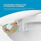 GLIGAM Ultra-Slim Bidet Attachment for Toilet，Non-Electric Bidet Attachment - Image 3