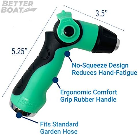 Boat Water Hose Nozzle Sprayer, High-Pressure Garden Hose Nozzle - Image 2