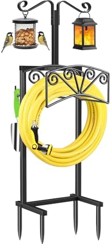 TomCare Garden Hose Holder, Heavy Duty Water Hose Hanger for 160FT Hose by TomCare