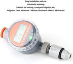 Water Timer for Outdoor Garden Hose, G1-1/4 DN32 Automatic Irrigation Timer, Garden Watering Tool with Connectors for Lawn Yard Balcony Courtyard - Image 3