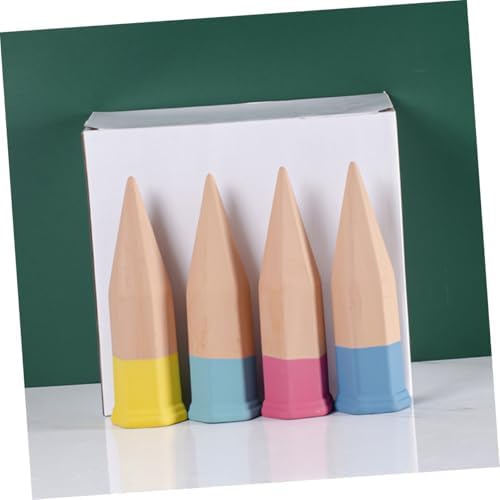 Milisten Self Watering Spikes 4pcs Ceramic for Flowers and Outdoor Plants - Image 5