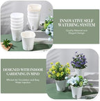 Ziliny 50 Pcs 3 Inch Self Watering Planters with Water Indicator - Image 2
