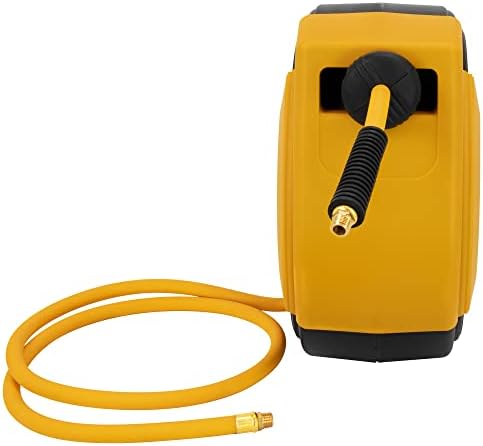 DEWALT Enclosed Hybrid Polymer 3/8 in. x 50 in. Hose Reel with 1/4 in. NPT Fitting DXCM024-0434 - Image 2