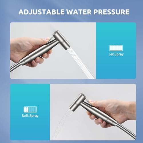 BRITULIF Hands-Free Bidet Sprayer for Toilet, Dual Control, Jet Spray - Image 3