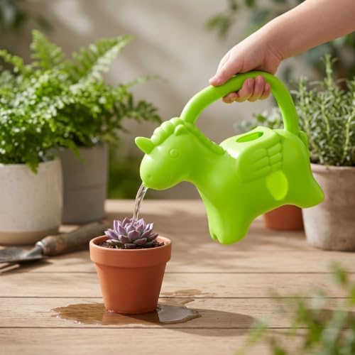 Haofy 3Pcs Animal Shaped Watering Cans, Plastic Handheld Set (Horse) - Image 6