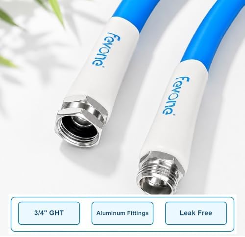 FEVONE Kink Free Garden Hose 35 ft, Heavy Duty Water Hose - Image 3