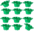Grass Sprinkler Head Guard Green Cup Barrier Around Buried Rotary Heads for Yard Upkeep and Garden Watering Needs Sprinkler Head Cover Irrigation Guard Buried Rotary Cover Yard Mower Bumps Green Cup by Bydezcon