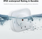 WiFi Water Sensors - 110dB Detector with Real-time APP Notifications | 5Pack Leak Alarm with Remote Control, 2.4G Sensors for Home - Image 5