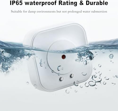 WiFi Water Sensors - 110dB Detector with Real-time APP Notifications | 5Pack Leak Alarm with Remote Control, 2.4G Sensors for Home - Image 5