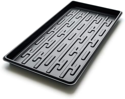 RooTrimmer Shallow 1020 Nursery Flat Trays Specialized for Holding & Carrying 200 Cell Plug Seedling Trays (Height is 1.3"),Microgreen Germination Trays,10 Pack, No Holes (YB01, 10Pcs) - Image 4