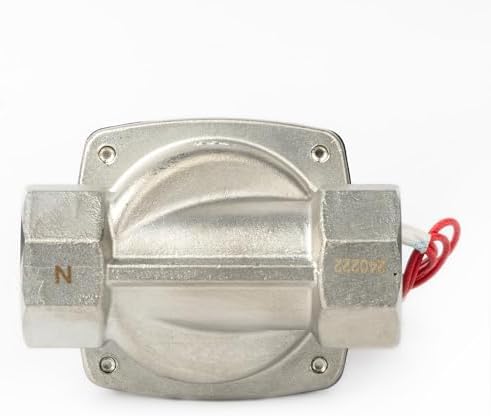 U.S. Solid 1-1/4 in Stainless Steel Electric Solenoid Valve, AC 110 V, Normally Closed, FKM Seal, 24 Cv, Semi-Direct, for Water Air Gas and Fuel - Image 6