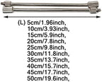 Nozzle Extension Brass Flexible Mist Mist Nozzles Extension Rod For Outdoor Misting System, 10/24 UNC Thread For Garden, Humidification, Outdoor Cooling, Dust Control, (Size:35cm/13.7inch,Color:10pcs) - Image 4