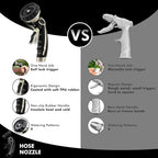 RESTMO Hose Nozzle with Easy Self-Lock Trigger, Heavy Duty Water Sprayer - Image 6