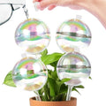 13 oz Up 2 Weeks Large Plant Watering Globes - Self Watering Bulbs for Indoor & Outdoor Plants, Glass Water Globes, Slow Watering for Plants While Away, Self Watering Planter Insert 4 Pack by Unknown
