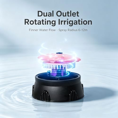 Oscillating Lawn Sprinklers, Sprinkler Tripod for Large Area - Image 5