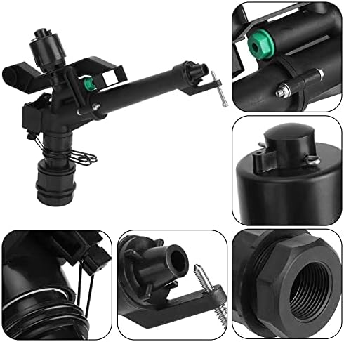 1.5in to 1in DN25 Female Thread Adjustable 360 Degree Rotating Rocking Arm Sprinkler Farm Irrigation Drip Irrigation Kits - Image 6