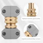 3sets Garden Hose Repair Kit Male Female Connectors Quick Disconnect Fittings Leak-resistant Water Hose Adaptors for Irrigation and Car Wash - Image 7