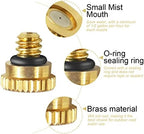 KUWAN 0.016" Orifice (0.4mm) Thread UNC 10/24 Brass Misting Nozzles 150PCS - Image 3