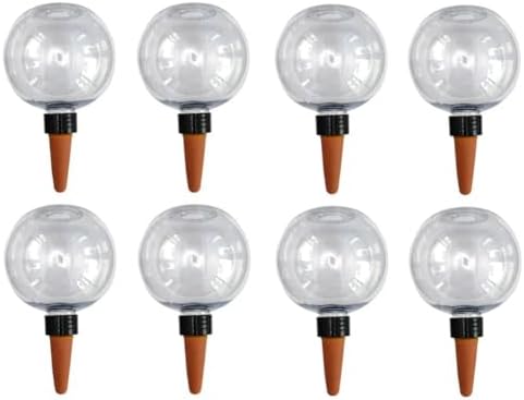 1-5Pcs Automatic Plant Watering Bulbs 500ML Self Watering Globes Planter Insert Effortless Drip Irrigation System(8PCS A) by Unknown