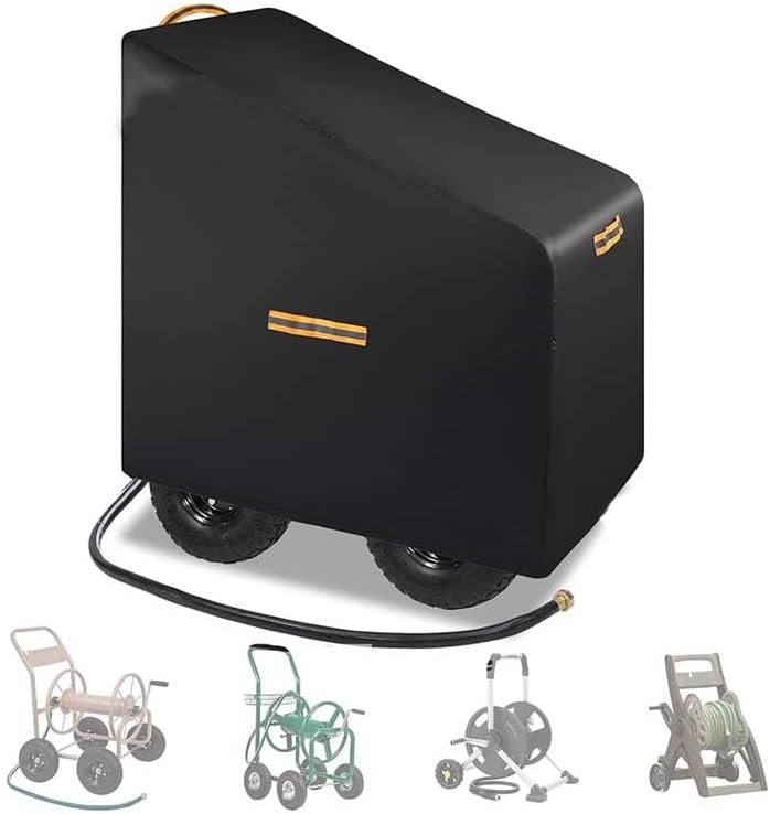Heavy Duty Garden Hose Reel Cart Cover for Giraffe Tools Garden Hose Reel Cart 2 Wheels Stainless Steel Heavy Duty GWRH1V001 2024-Present by FGDHZGMJF