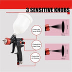 1.3mm Air Spray Gun Paint Airbrush - Image 2