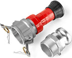 NOVINO Fire Hose Nozzle 2 inch NPSH Heavy-Duty 2 inch Fire Hose Nozzle - Image 4