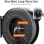 Giraffe Tools Pressure Washer Hose Reel with Replaceable 60FT Hose, 4000PSI - Image 4