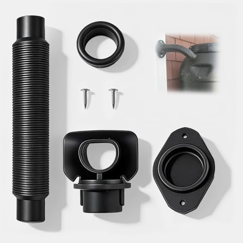 Rain Barrel Diverter Kit for Rectangular Downspouts, 1 Set by PIHIL