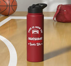 Awesome Car Restorator Oldtimer Cars Mechanic Stainless Steel Insulated Water Bottle - Image 7