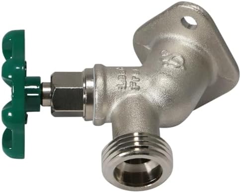 10 Pack XFITTING 1/2" Female NPT x 3/4" GHT Sillcocks, Brass, 1/4 Turn - Image 5
