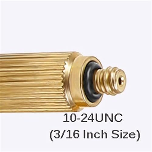 50pcs/pack Misting Nozzles, Brass Replacement Heads for Outdoor Cooling System, High Pressure Atomizing Sprayer with Filter for Patio Lawn, 10/24 UNC(Gold,0.1mm) - Image 3