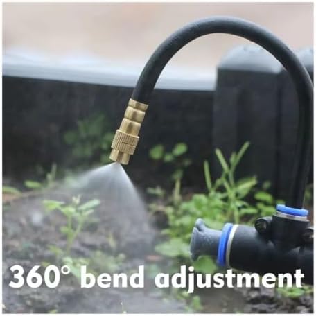 10pcs 20cm Adjustable Brass Misting Nozzles for Garden Watering - Image 5
