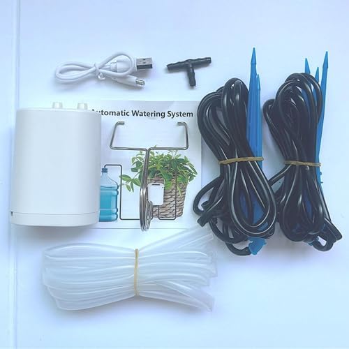 Generic Automatic Drip Irrigation Set Patio Misting Plant Watering System Electronic Watering Pump Device, Style C - Image 4