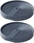 Bottom Watering Tray, Plastic Plant Trays with Wheels, 2 Pcs by Unknown