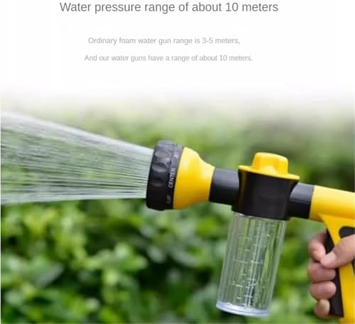 Foam Sprayer, Portable Auto Foam Lance Water Gun High Pressure 3 Grade Nozzle Jet Car Washer Sprayer Cleaning Tool Automobile Garden Wash,Car Washing(Green) - Image 2