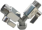 beduan Garden Hose Splitter Shut Off Ball Valve 2 Way Y Connect Heavy Duty by Beduan