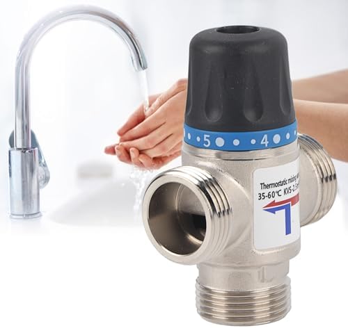 Thermostatic Mixing Valve 35 to 60 Degree Auto Shut Off (G1") - Image 3