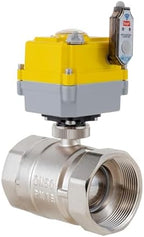 NPT 2'' Electric Ball Valve Intelligent Electric Valve DC24V Actuator/AC110V-230V Power Adapter, TUYA-APP WIFI Control Valve With Indicator and Manual Device 2-wire Automatic Return, Normally Closed - Image 5
