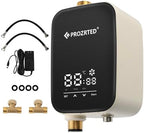 HBS24-12T Digital Smart Instant Hot Water Recirculating Pump Kit Built-in Thermostat, Timer, Digital Screen, Extremely Quiet, Under Sink Recirculation System by PROZRTED