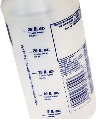 Zep Professional Sprayer Bottle - 32 oz (Case of 12) - HDPRO1 - Versatile Adjustable Nozzle Spray Bottles with a Fine Mist or Powerful Spray, Refillable for Diluted Concentrate - Image 4