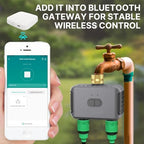 Watering Timers, Bluetooth Value Smart Garden Sprinkler Water Timer By 2 Way Rain Delay Filter Programmable Automatic Irrigation Controller for Garden Hose(1 PC (2-Way)) - Image 4