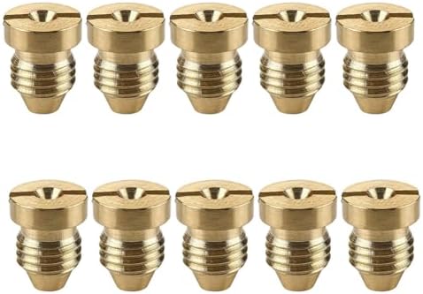 5/10PCS 0.9mm-1.5mm Orifice Foam Cannon Orifice Nozzle and Foam Manufacturer Mesh Filter Filter Kit with Cleaning Tools Foam Cannon Snow Foam Car Copper 1.15mm 10pcs by Unknown